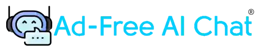 Icon showing the Logo of Ad-Free AI Chat