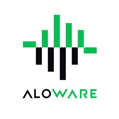 Icon showing logo of Aloware