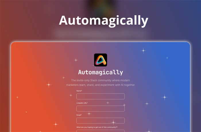 Thumbnail showing the Logo and a Screenshot of Automagically
