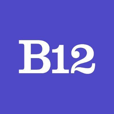 Icon showing logo of B12