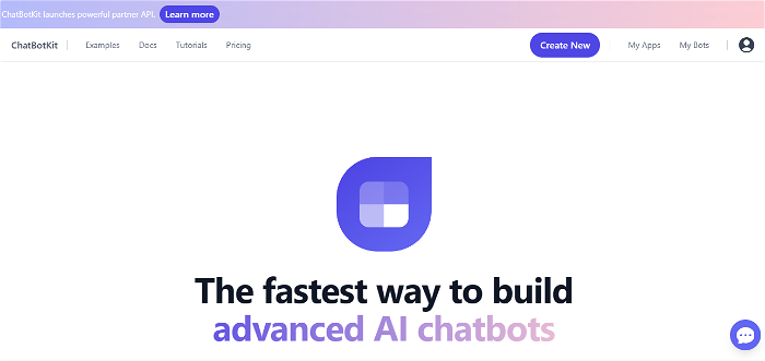 Thumbnail showing the Logo and a Screenshot of ChatBotKit