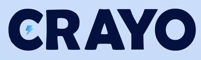 Thumbnail showing the Logo and a Screenshot of Crayo AI