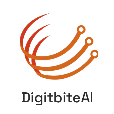 Icon showing logo of DigitBiteAI