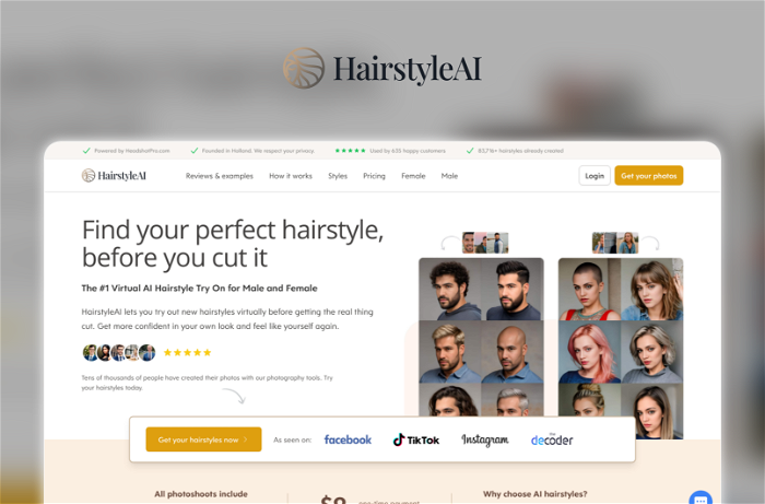 Top AI Hairstyle Changers to Redefine Your Look