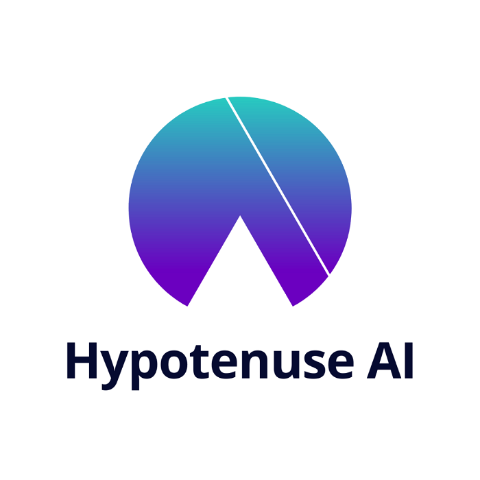 Thumbnail showing the Logo and a Screenshot of Hypotenuse AI