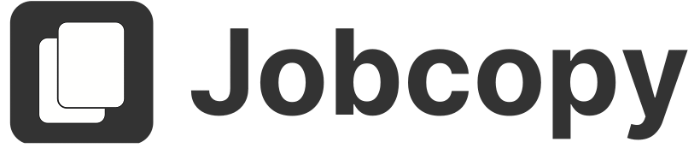 Thumbnail showing the Logo and a Screenshot of Jobcopy