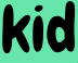 Icon showing logo of Kidgeni