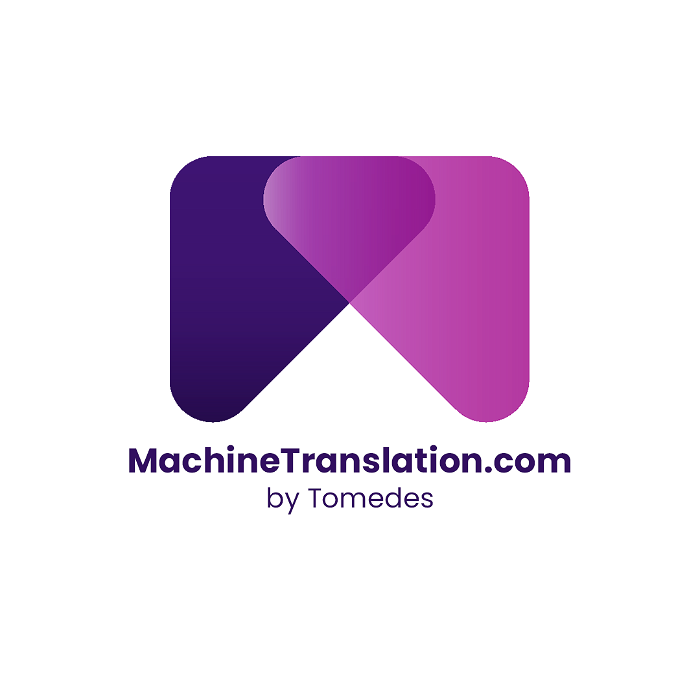 Thumbnail showing the Logo and a Screenshot of MachineTranslation