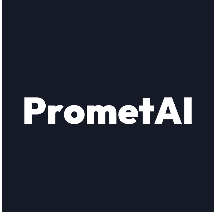 Icon showing logo of PrometAI