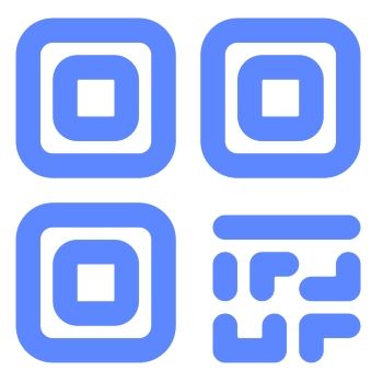 Icon showing logo of QRCode.ing