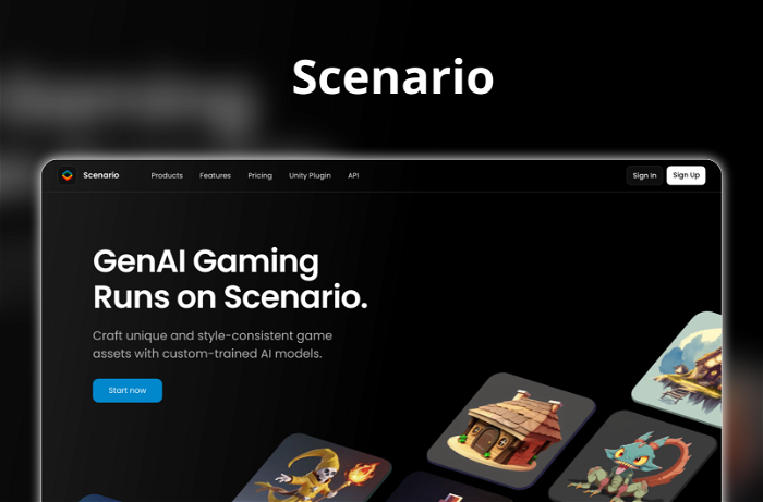 Thumbnail showing the Logo and a Screenshot of Scenario