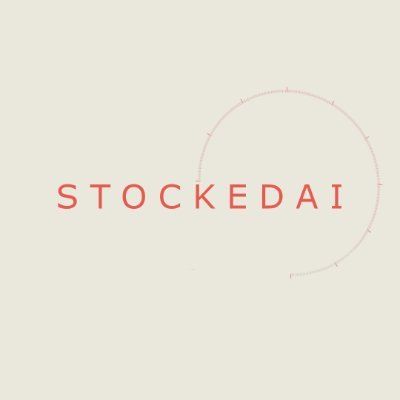 Thumbnail showing the Logo and a Screenshot of Stockedai