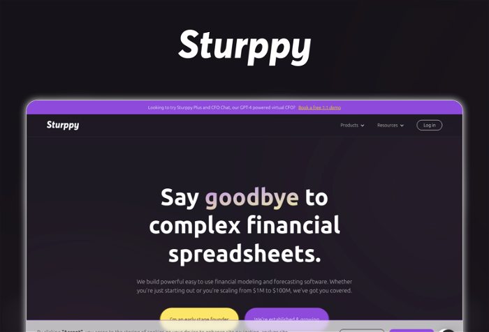 Thumbnail showing the Logo and a Screenshot of Sturppy