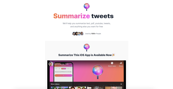 Get started with Summarize This