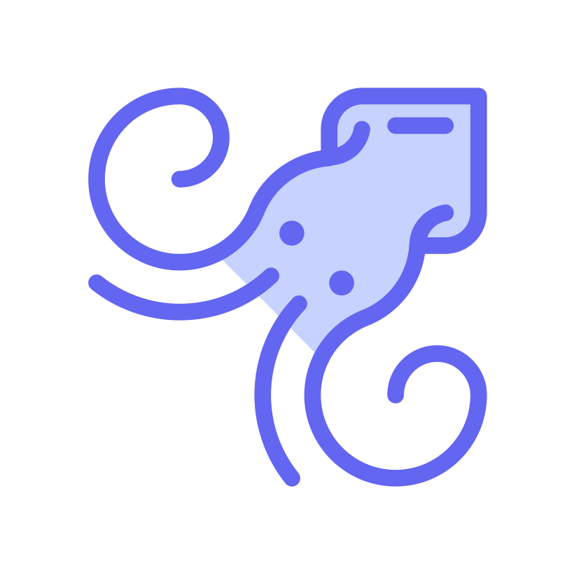 Logo of UX Squid