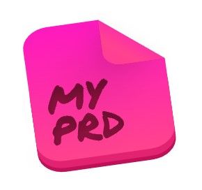 Icon showing logo of Write My PRD