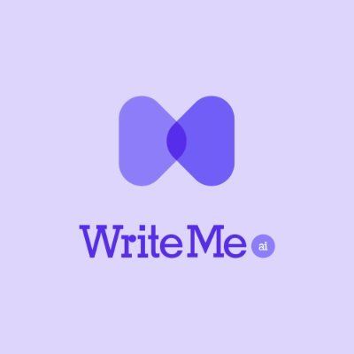 Icon showing logo of WriteMe