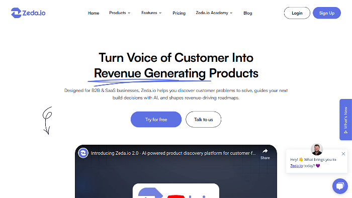 Thumbnail showing the logo and a screenshot of Zeda.io